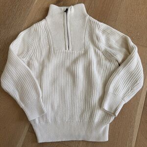 Crewcuts Cream Turtleneck Sweater